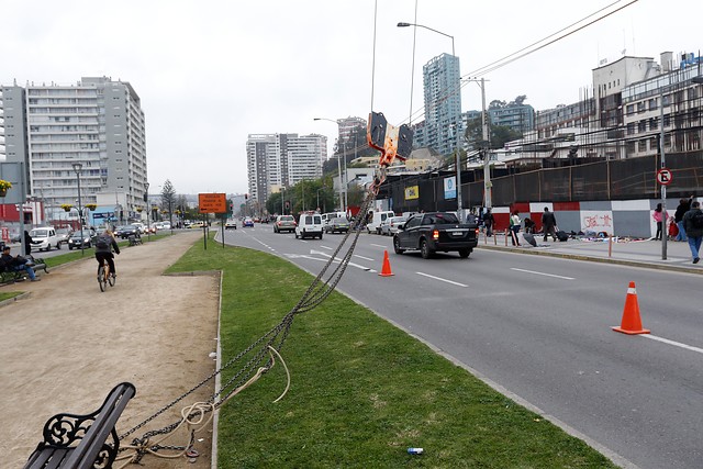 Desvinculan a trabajadores de OHL que se manifestaron en Viña del Mar