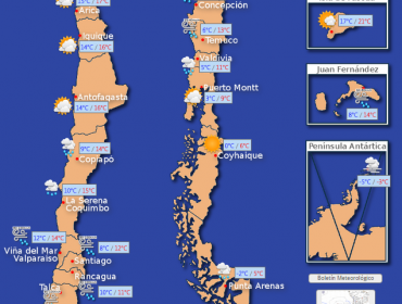 Pronóstico del tiempo: Sábado 8 de Agosto de 2015