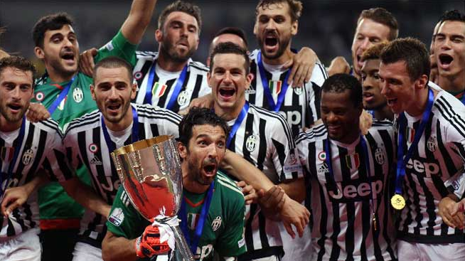 Sin Mauricio Isla, Juventus se alzó con la Supercopa de Italia