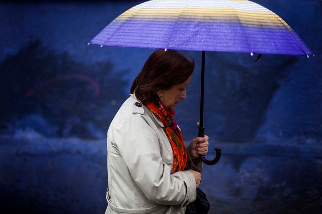 Esta noche en Santiago disminuirán las lluvias y vientos alcanzarán los 60km/h