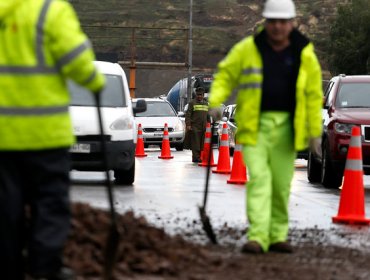 Autopista realizó trabajos por deslizamiento de tierra en La Pirámide