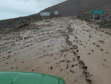 Ruta que une Tocopilla con Iquique se encuentra interrumpida