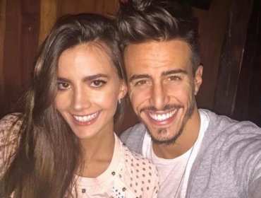 Marco Ferri y Aylén Milla disfrutando las vacaciones en Italia