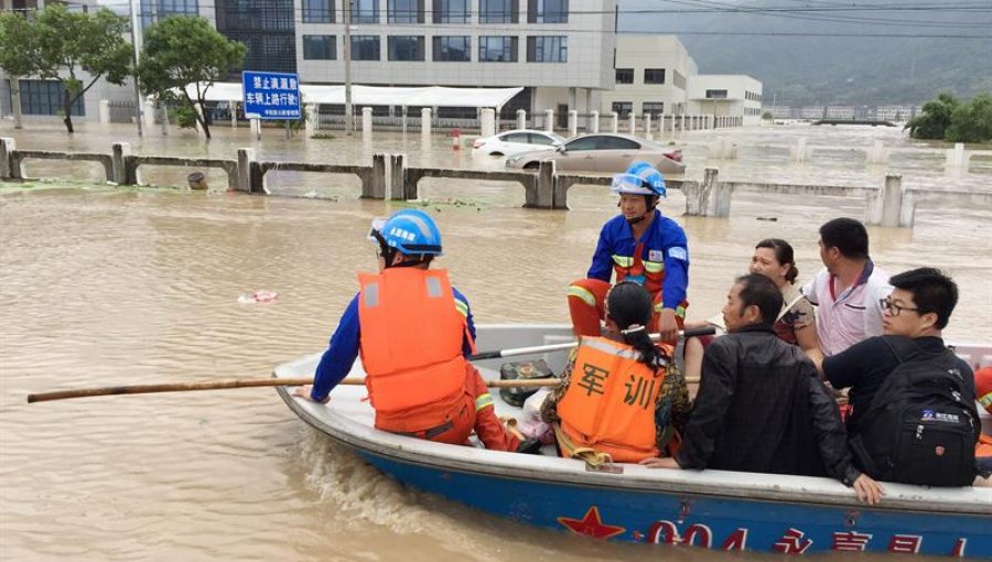 El peor tifón del año causa 14 muertos y 671.000 evacuados en China