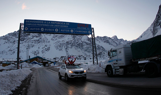 Paso Los Libertadores se mantiene cerrado por gran acumulación de nieve