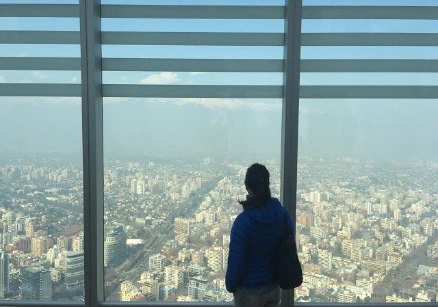 Sky Costanera deslumbra con la vista de Santiago en 360 grados