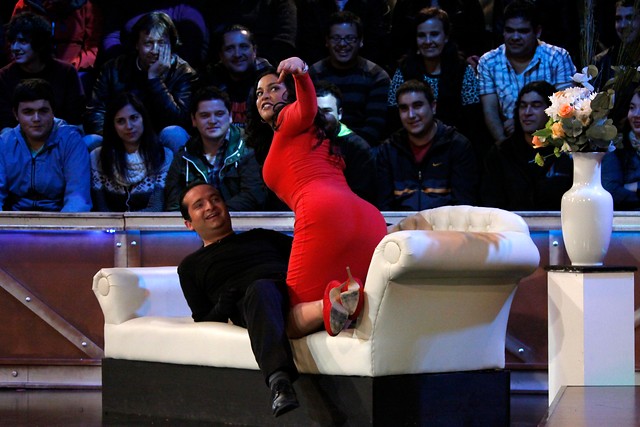 El video nunca antes visto de Marlen Olivari y el Zorrón en Morandé con Compañía