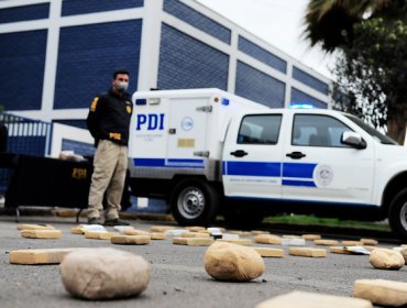 PDI Concepción incautó 37 mil dosis de cocaína base enviada por empresa correo