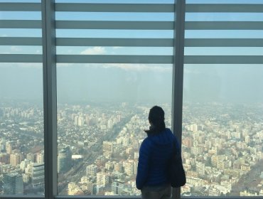 Sky Costanera deslumbra con la vista de Santiago en 360 grados