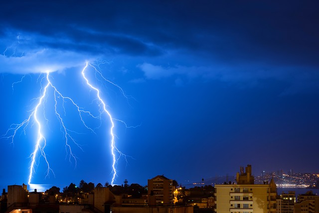Pronostican tormentas eléctricas entre Coquimbo y O’Higgins