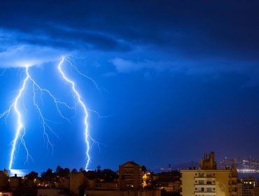 Pronostican tormentas eléctricas entre Coquimbo y O’Higgins