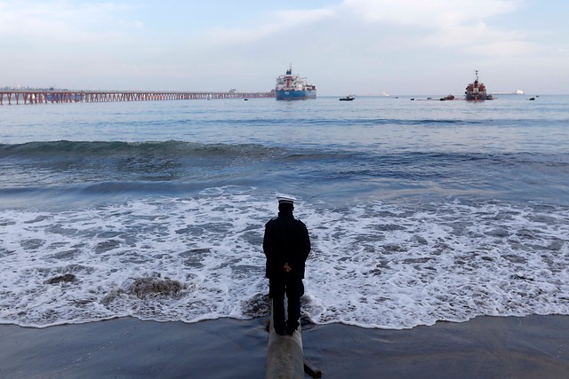 500 litros de petróleo fueron lo que se derramaron en Quintero