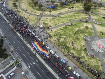 La marcha indígena entra en Quito mientras los sindicatos ultiman el "paro"