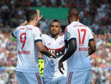 Boateng: "Vidal debería jugar más tranquilo e inteligente para evitar tarjetas"