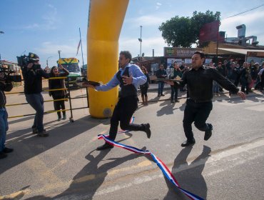 Así se vivió en Concón la XII Carrera de Garzones