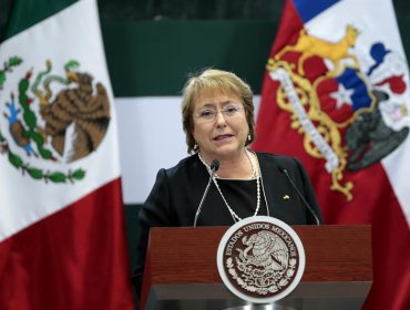 Bachelet destaca el alto nivel de las relaciones entre Chile y México