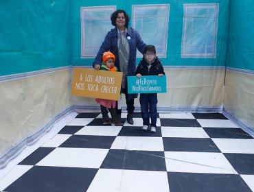 Intervención en la Plaza de Armas invita a respetar derechos de los niños