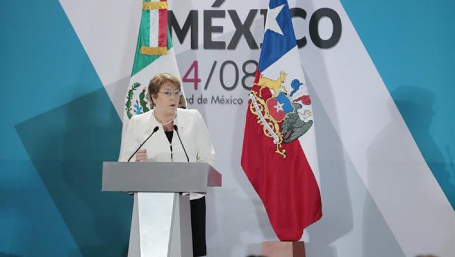 Presidenta Bachelet: "Consideramos a México como un aliado estratégico"