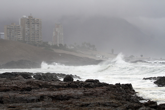 Alerta Temprana Preventiva por marejadas en Regiones de Araucanía y Valparaíso