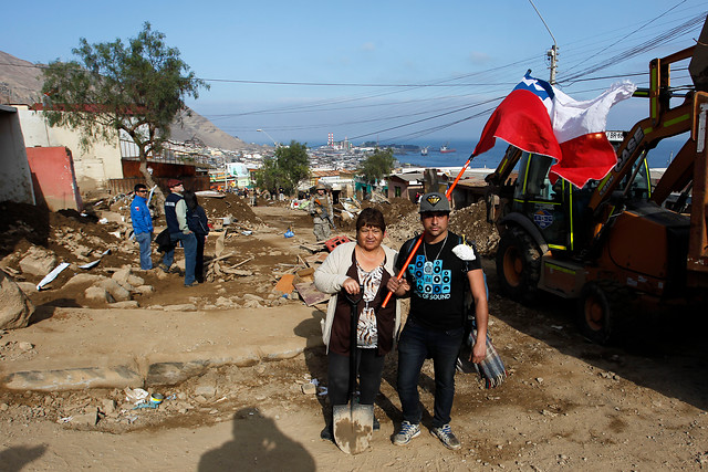 Onemi informa 1.390 damnificados por sistema frontal entre Arica y Los Ríos