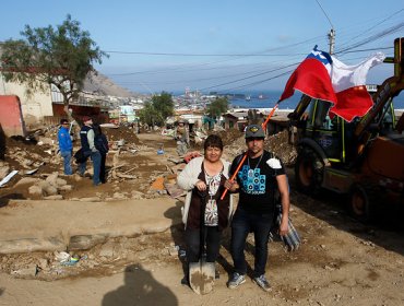 Onemi informa 1.390 damnificados por sistema frontal entre Arica y Los Ríos