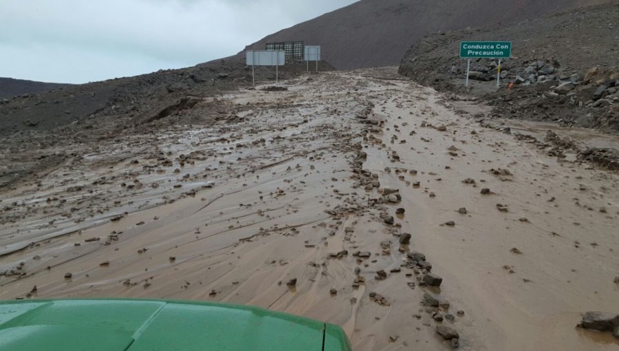 Reabren ruta entre Antofagasta y Tocopilla tras sistema frontal