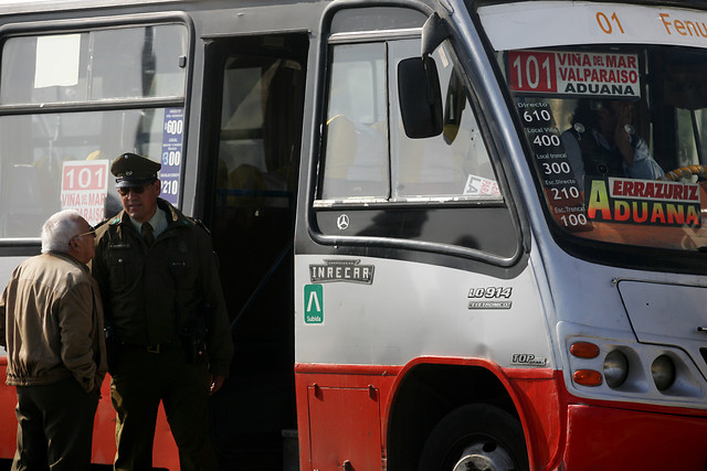 Este martes habrá paro de micros en el Gran Valparaíso