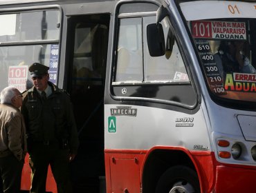 Este martes habrá paro de micros en el Gran Valparaíso