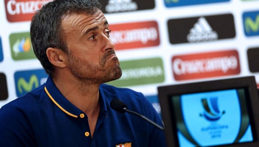 Luis Enrique se refirió a la situación del arquero titular tras perder la Supercopa Española