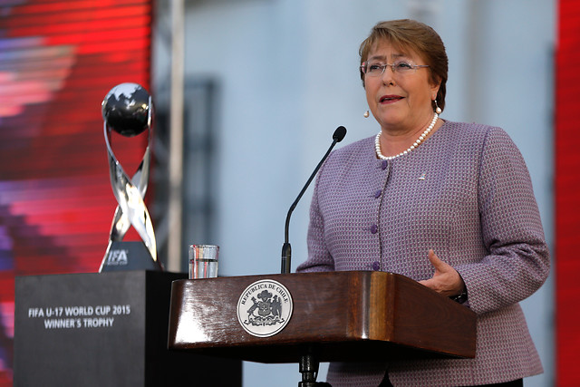 Fue presentado oficialmente el trofeo del Mundial Sub 17 de Chile