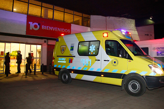 Cajero quemado en Hualpén se recupera y es trasladado a cuidados medios