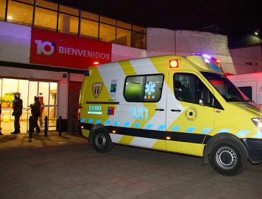 Cajero quemado en Hualpén se recupera y es trasladado a cuidados medios