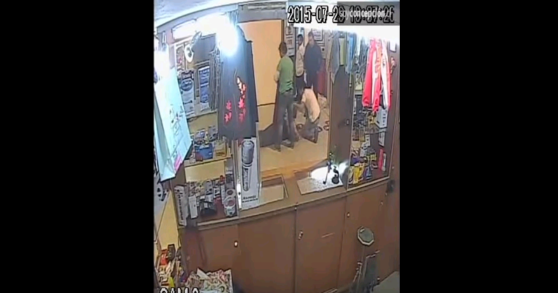 Impactante: Revelan video de delincuentes que quemaron vivo a cajero de Servipag