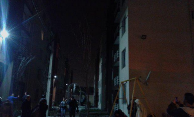 Cilindro de gas explota en San Joaquín y deja a persona con graves quemaduras