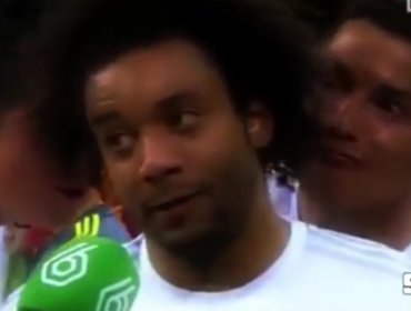 Video: Cristiano Ronaldo y James Rodríguez molestan a Marcelo en plena entrevista