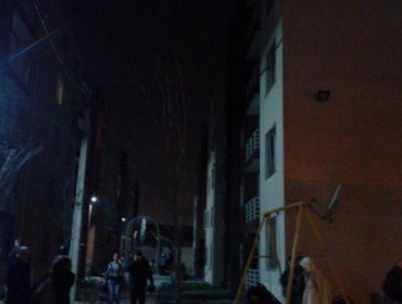 Cilindro de gas explota en San Joaquín y deja a persona con graves quemaduras