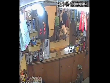 Impactante: Revelan video de delincuentes que quemaron vivo a cajero de Servipag