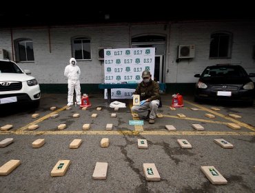 Desbaratan banda que traía ovoides de cocaína desde Bolivia hasta Santiago