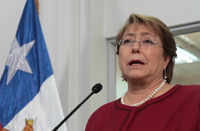 Bachelet: "Aspiramos a que Chile se convierta en un país puente en Sudamérica"