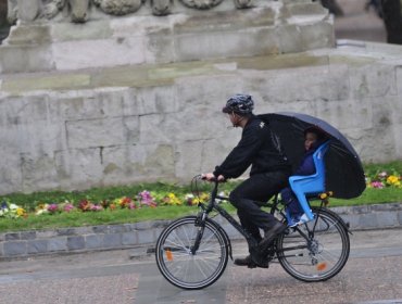 Máxima de 14 grados y chubascos en la noche se anuncian para este viernes en Santiago