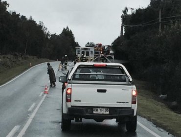 Un muerto dejó accidente carretero entre Calbuco y Puerto Montt