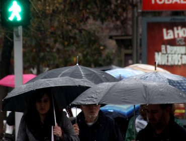 Sistema frontal afectará nuevamente a zona central y sur del país durante todo el fin de semana