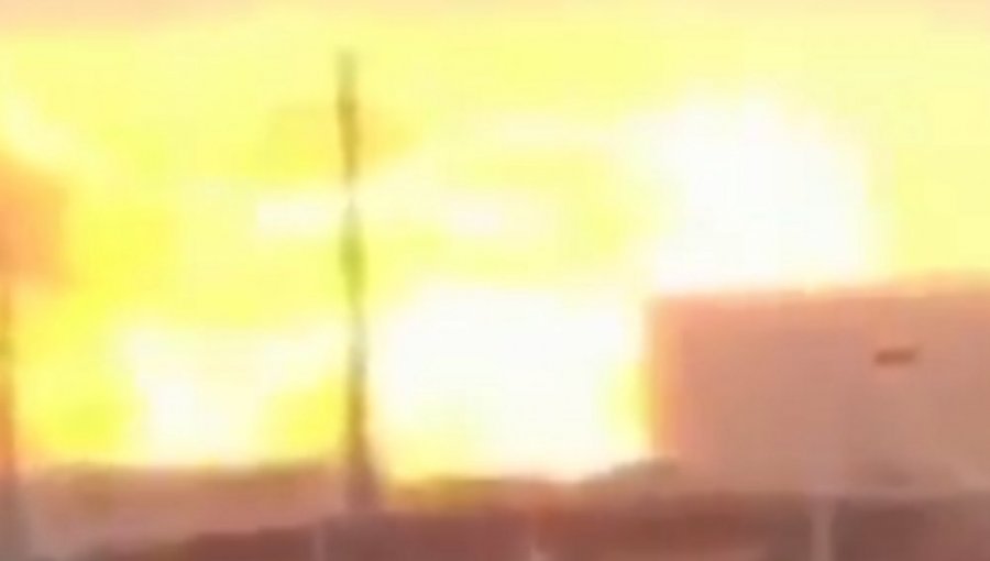 Video: Increíble imágenes de nueva explosión en planta química de China