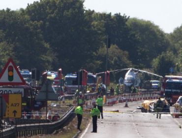 El piloto del avión siniestrado en el Reino Unido está en estado crítico