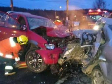 Accidente vehicular provoca muerte de un hombre y dos resultan lesionados en Concepción