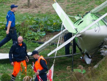 Un muerto tras la colisión de dos aviones de acrobacias en Suiza