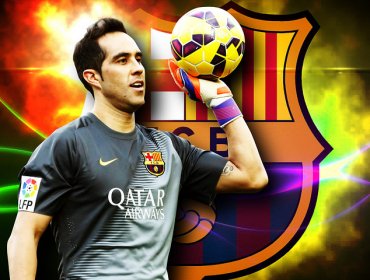 Confirmado: Claudio Bravo será titular en el debut del FC Barcelona por la Liga 2015-2016