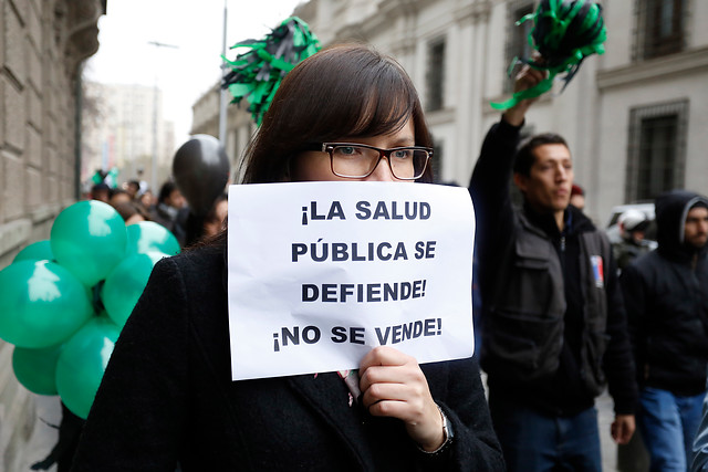 Trabajadores de la Salud de Región de Valparaíso se adhieren a paro