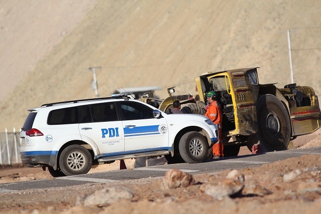 PDI realiza constitución de escena de muerte de minero durante huelga de Codelco