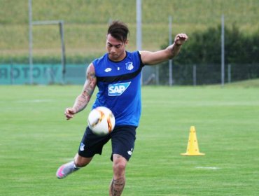 Eduardo Vargas fue presentado oficialmente en el Hoffenheim alemán